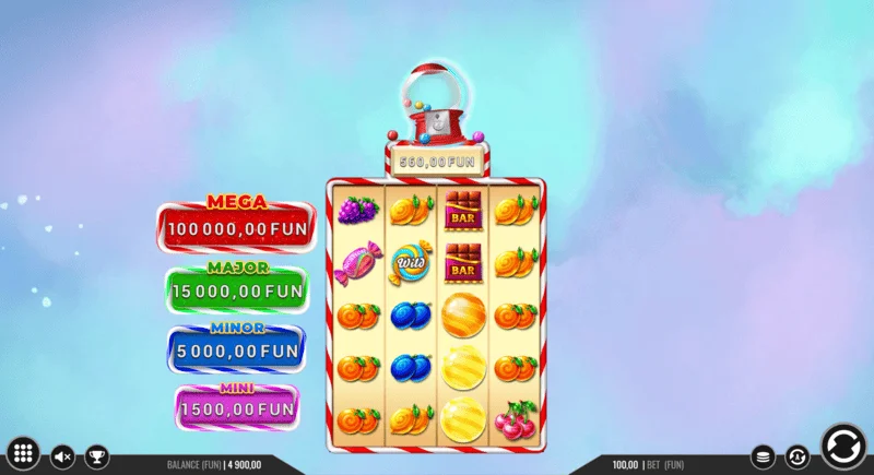Sweet Candy Cash Stash - Hold and Win turunda nakit jetonlar