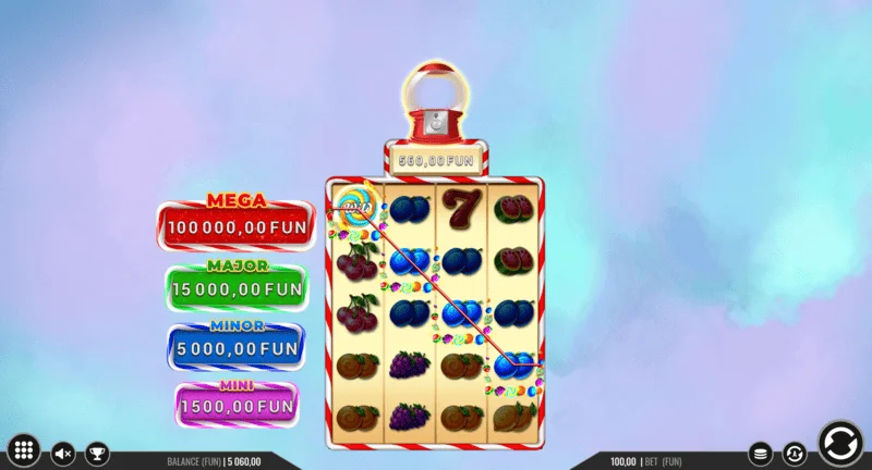 Sweet Candy Cash Stash - Çalışan nakit toplayıcı demeti